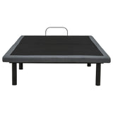 Weston Full Dual-Motor Massage Adjustable Bed Base in Black and Grey — product image 8