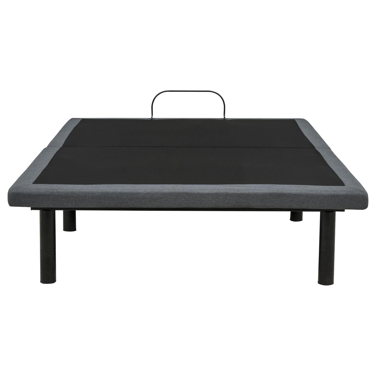 Weston Full Dual-Motor Massage Adjustable Bed Base in Black and Grey — product image 8