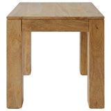 Butte Square Mango Wood End Table Natural — product image 3