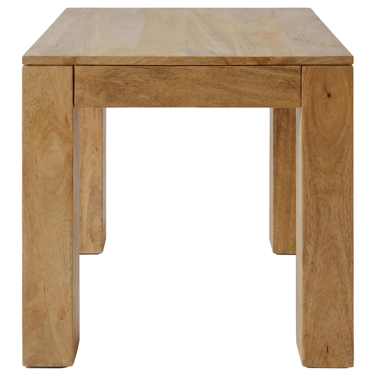 Butte Square Mango Wood End Table Natural — product image 3