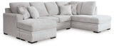 Fabric detail of Gabyleigh sectional with chaise