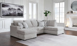 Side profile of Gabyleigh sectional sofa