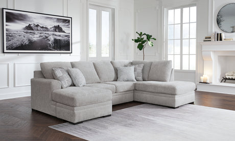 Side profile of Gabyleigh sectional sofa