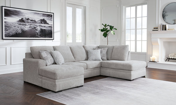 Side profile of Gabyleigh sectional sofa