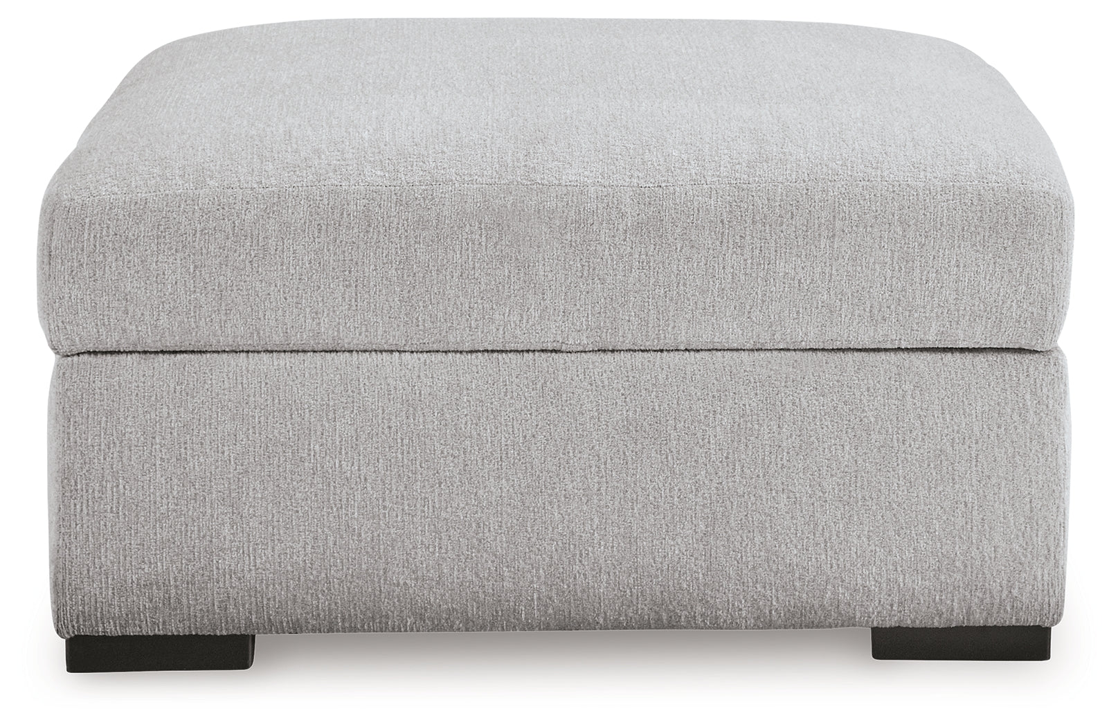 Gabyleigh ottoman top open storage compartment close-up