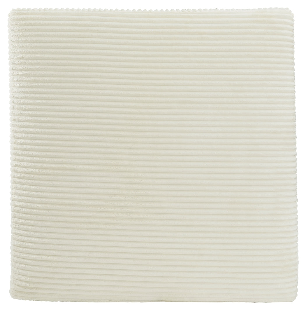 Top view of Lindyn Ivory Sectional Sofa