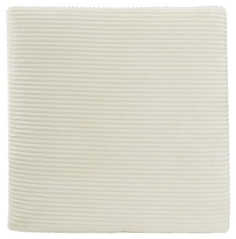 Side angle of Lindyn Ivory 2-Piece Sectional Sofa