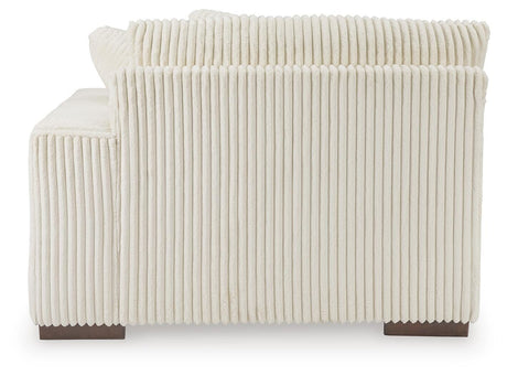 Lindyn Ivory Velvet Super Chaise - image 11