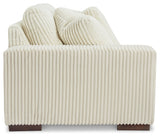 room view of Lindyn Ivory 4-Piece Sectional sofa in living space
