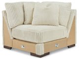 Lindyn Ivory 4-Piece Sectional Sofa with Chaise alternate side angle