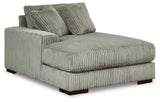 room view of Lindyn Fog 4-Piece Sectional with Chaise sectional sofa