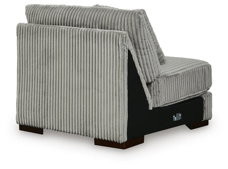 Main front view of sectional sofa