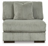 main shot of Lindyn Fog 3-Piece Sectional Sofa with Double Chaise