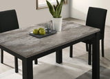 Resia Concrete Dining Set With Table And 4 Side Chairs view 4