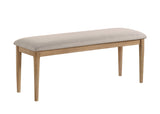 Main view of bench included in set