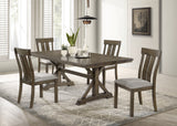 room view of Lloyd Gray Rectangular Dining Room Set dining room furniture