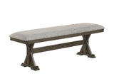 main view of Lloyd Gray Rectangular Dining Room Set dining room furniture