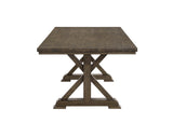 detail view of Lloyd Gray Rectangular Dining Room Set dining room furniture