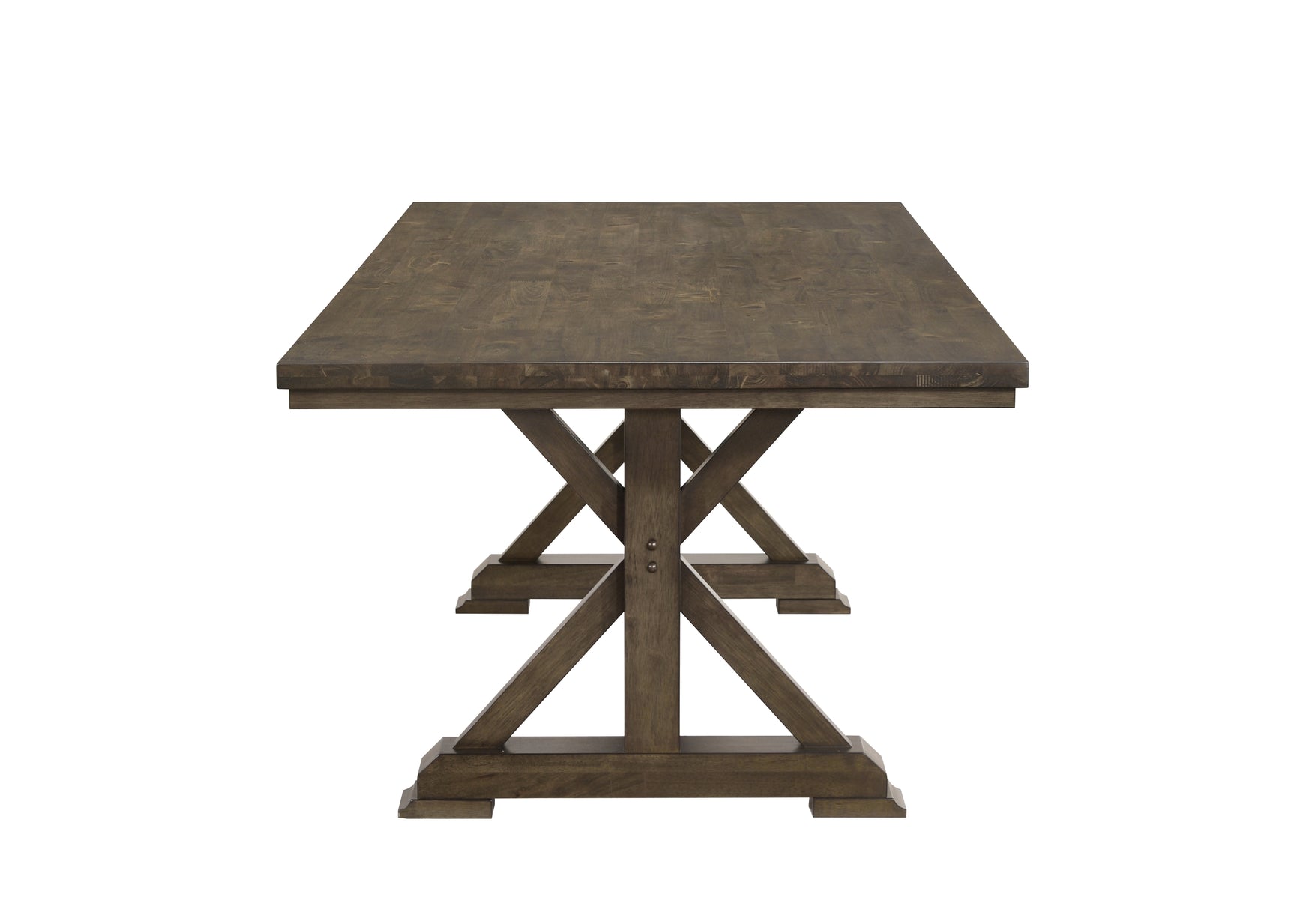 detail view of Lloyd Gray Rectangular Dining Room Set dining room furniture