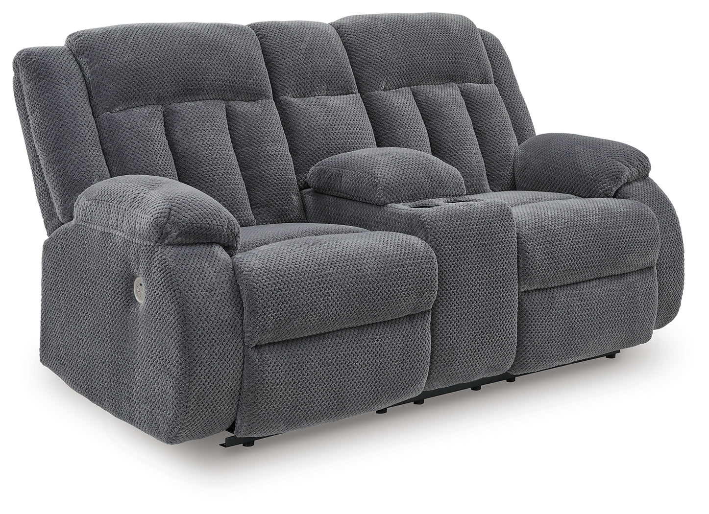Observation loveseat side angle closed