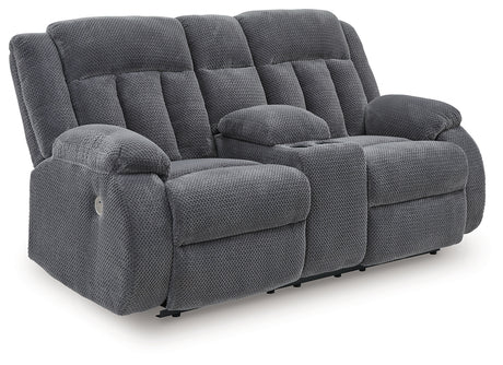 Observation loveseat side angle closed
