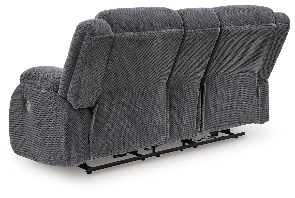 Observation loveseat back view