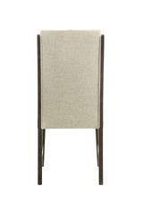 Herbert Gray Upholstered Dining Chair Room View