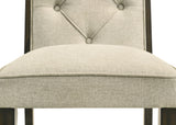 Herbert Gray Upholstered Dining Chair room angle