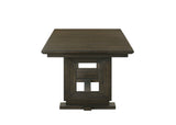 Herbert Gray Dining Table detail with extension