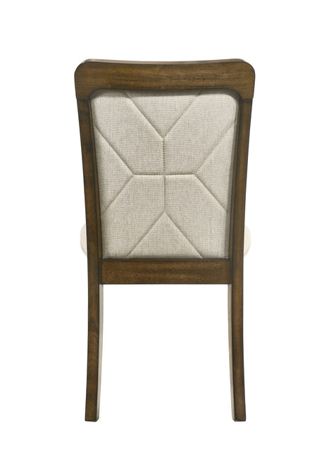 Broadmoor Light Gray Rectangular Dining Room Set with Chairs and Bench