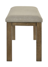 Cockrell Light Brown Rectangular Dining Room Set with rectangular table and chairs