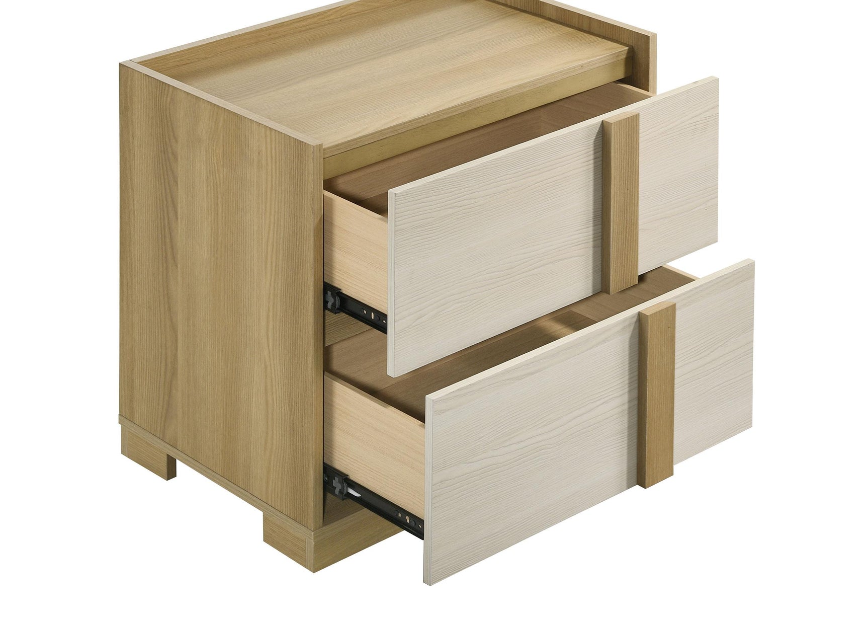 Hyland nightstand drawers open