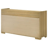 Hyland dresser top surface showing smooth laminate finish