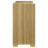 Drawer glide mechanism detail on Hyland dresser