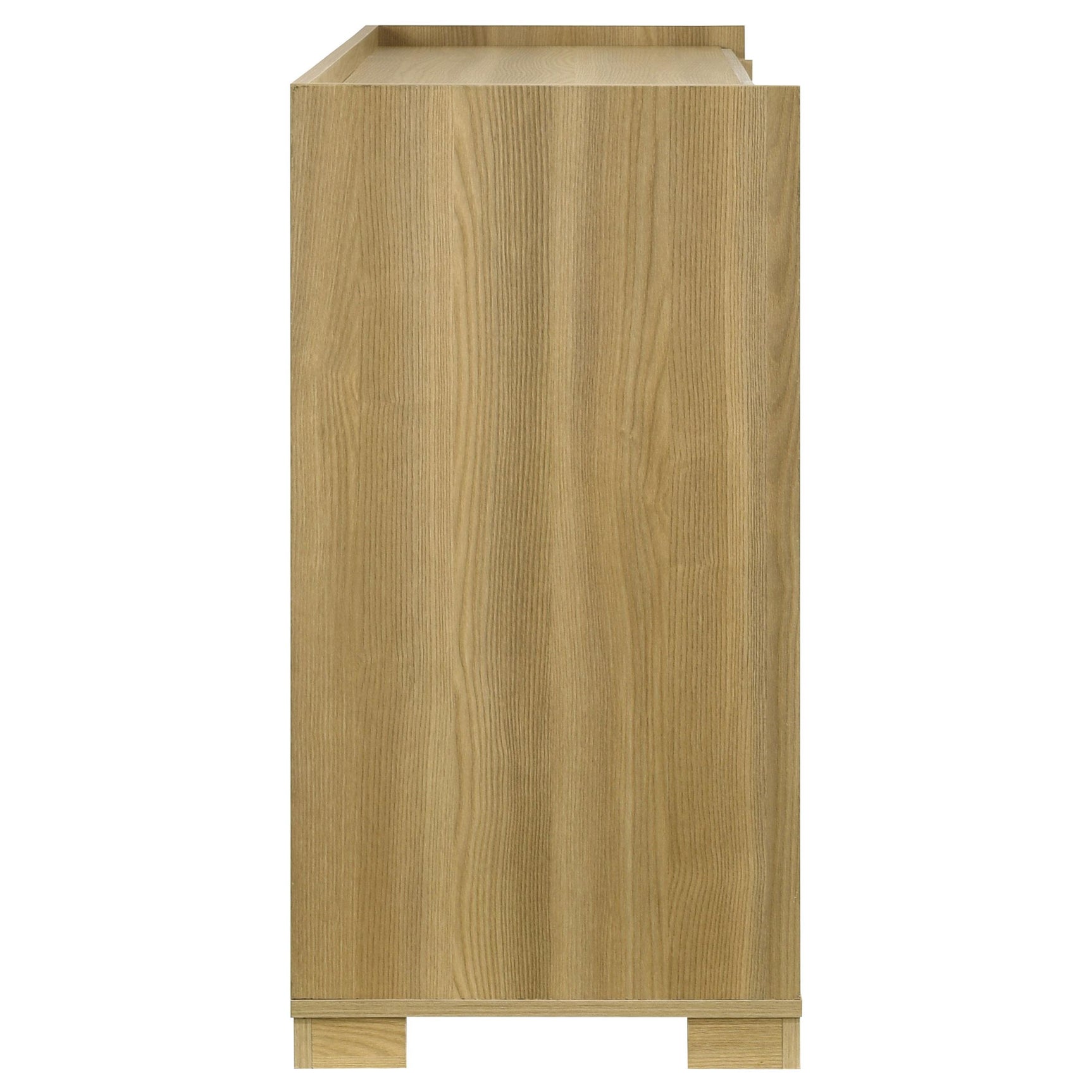 Drawer glide mechanism detail on Hyland dresser