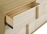 Hyland dresser plastic glide and leveler under support leg