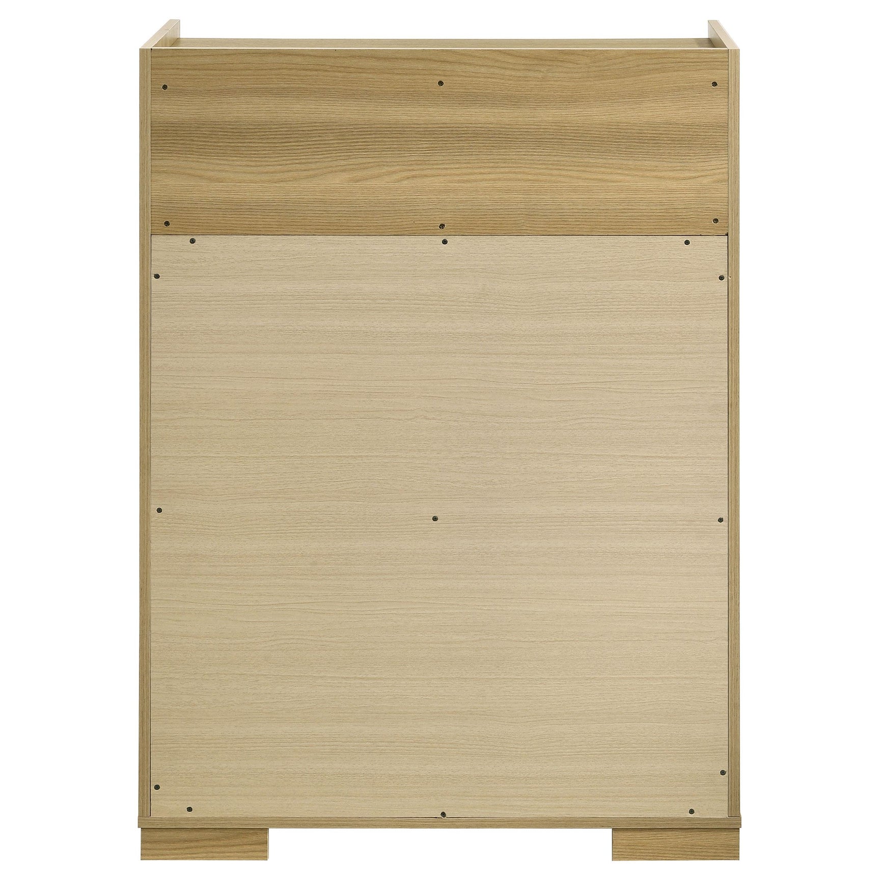 Hyland 4-drawer chest of drawers in natural and white finish