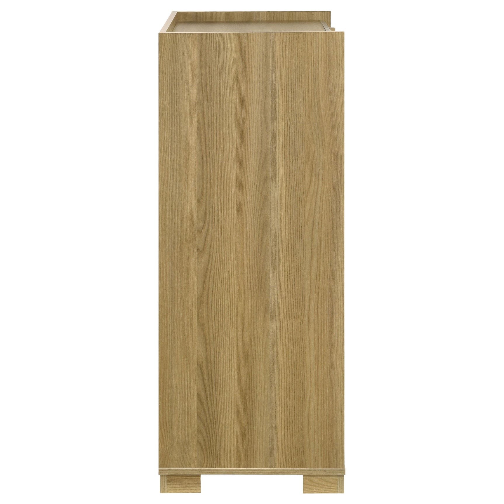 Hyland 4-drawer chest of drawers in natural and white finish