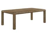 Cockrell Light Brown Rectangular Dining Room Set with rectangular table and chairs