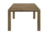 Cockrell Light Brown Rectangular Dining Room Set with rectangular table and chairs