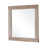 Side angle of Marlow Rectangular Mirror on wall