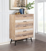 Marlow Rectangular Mirror reflecting bedroom decor