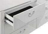 Drawer bottom view showing 45mm ball bearing slides
