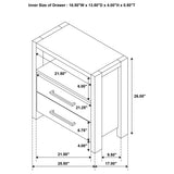 Drawer dovetail joinery detail