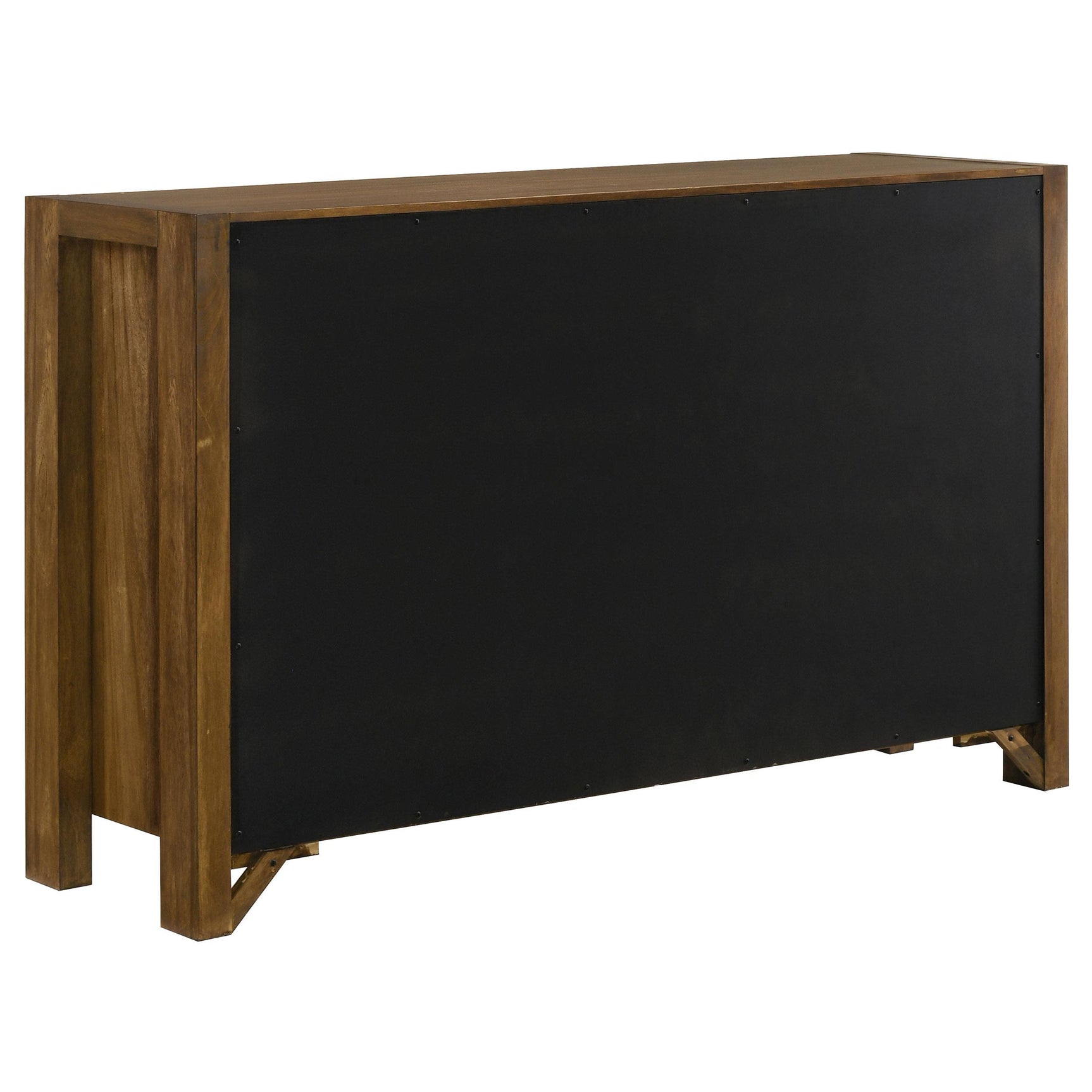 Wide shot of Adderley dresser with visible wood grain and rustic finish