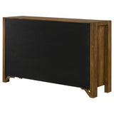 Drawer pulled out showing English dovetail joinery
