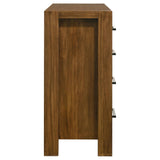 Back view of Adderley dresser showing construction details