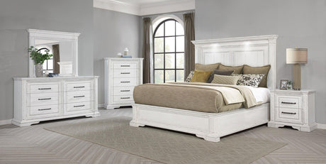 Overall product display of McKinney King LED Panel Bed