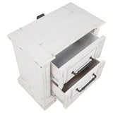 Drawer side construction showing 5-piece style
