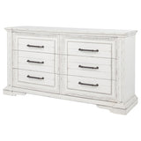 Side profile of McKinney dresser
